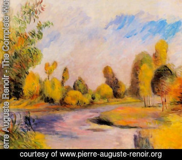 Pierre Auguste Renoir - Banks Of A River