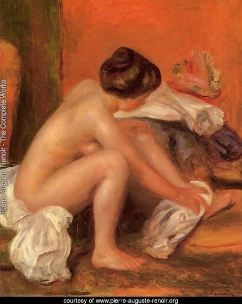 Bather Drying Her Feet