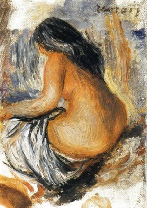 Pierre Auguste Renoir - Bather From The Back