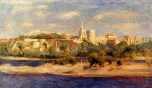 Pierre Auguste Renoir - Bathers On The Banks Of The Thone In Avignon