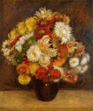 Pierre Auguste Renoir - Bouquet Of Chrysanthemums