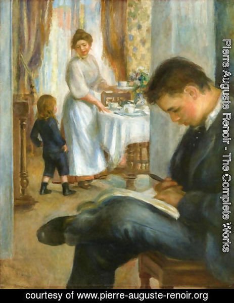 Pierre Auguste Renoir - Breakfast At Berneval