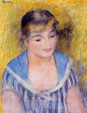 Pierre Auguste Renoir - Bust Of A Woman