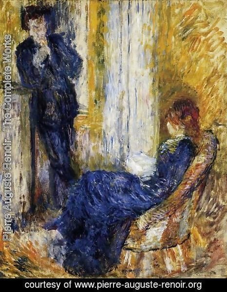 Pierre Auguste Renoir - By The Fireside