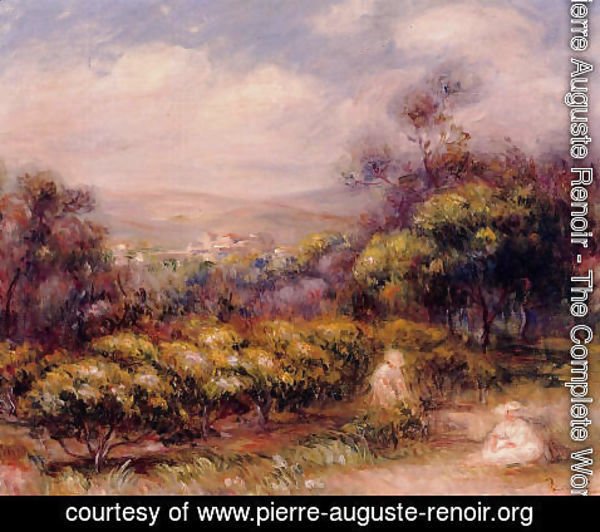 Pierre Auguste Renoir - Cagnes Landscape3