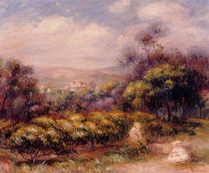 Pierre Auguste Renoir - Cagnes Landscape3