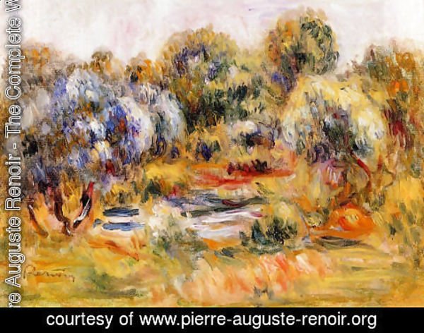 Pierre Auguste Renoir - Cagnes Landscape6