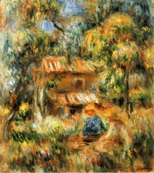 Pierre Auguste Renoir - Cagnes Landscape8
