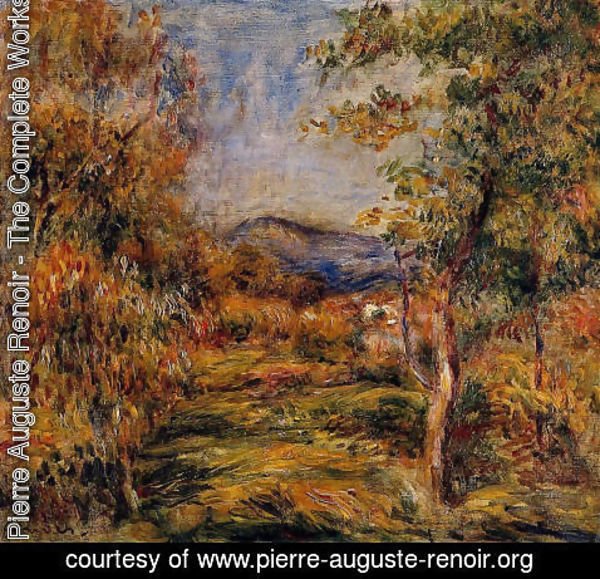Pierre Auguste Renoir - Cagnes Landscape9