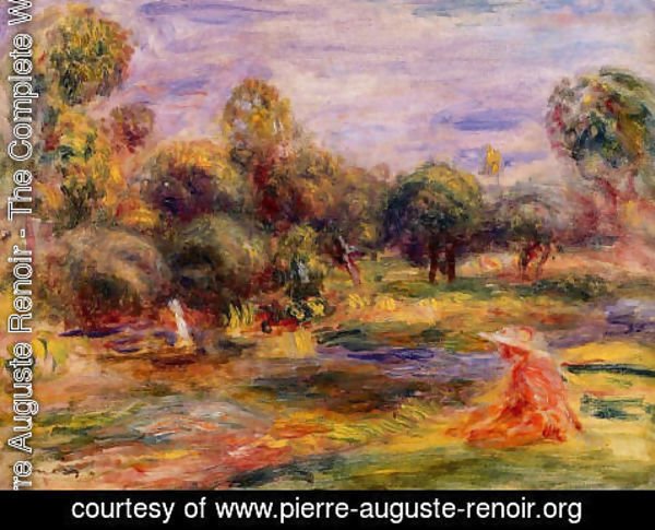 Pierre Auguste Renoir - Cagnes Landscape10
