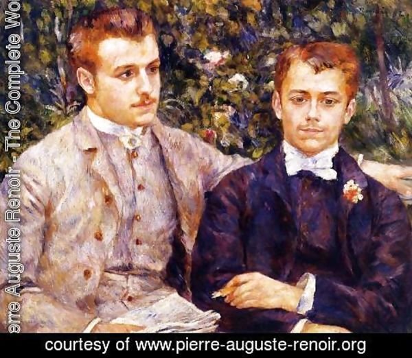 Pierre Auguste Renoir - Charles And Georges Durand Ruel