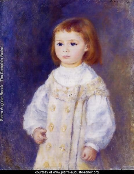 Child In A White Dress Aka Lucie Berard