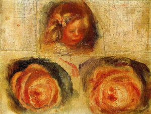 Pierre Auguste Renoir - Coco And Roses (study)