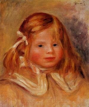 Pierre Auguste Renoir - Coco In A Red Ribbon