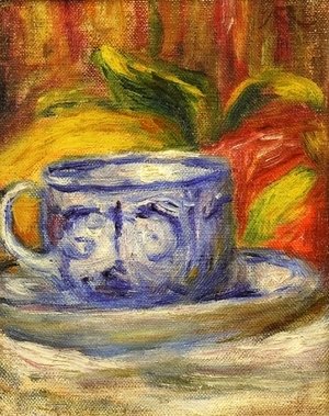 Pierre Auguste Renoir - Cup And Fruit