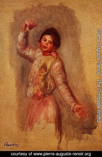 Pierre Auguste Renoir - Dancer With Castenets