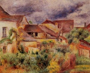 Pierre Auguste Renoir - Essoyes Landscape
