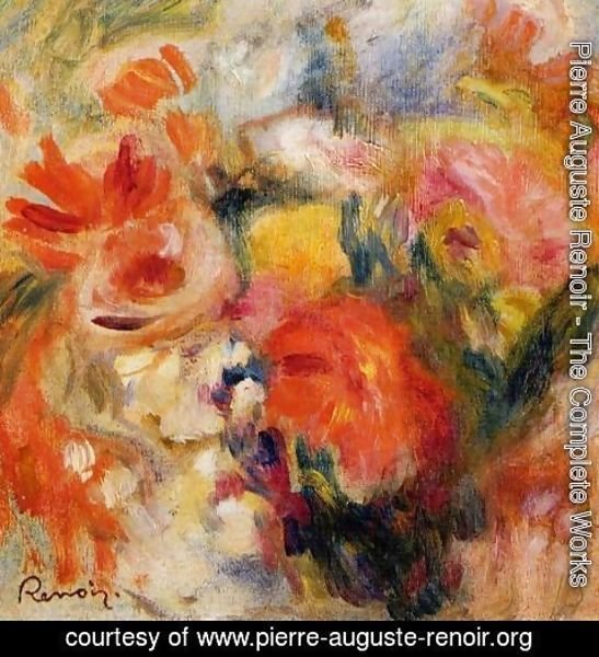 Pierre Auguste Renoir - Flower Study