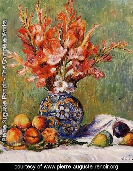 Pierre Auguste Renoir - Flowers And Fruit