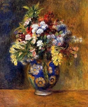 Pierre Auguste Renoir - Flowers In A Vase