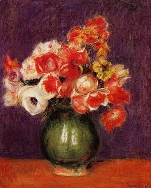 Pierre Auguste Renoir - Flowers In A Vase2