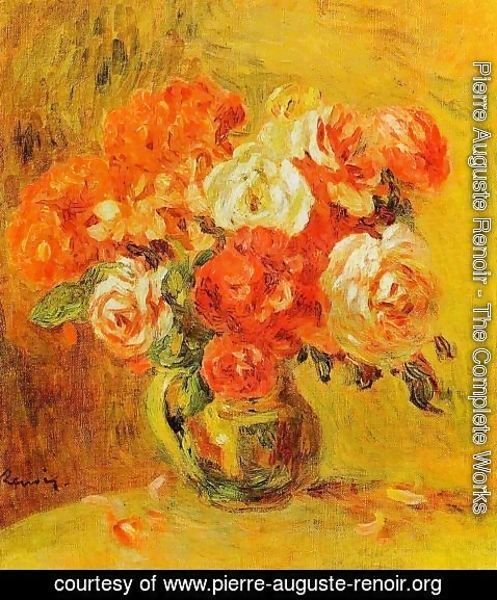 Pierre Auguste Renoir - Flowers In A Vase4