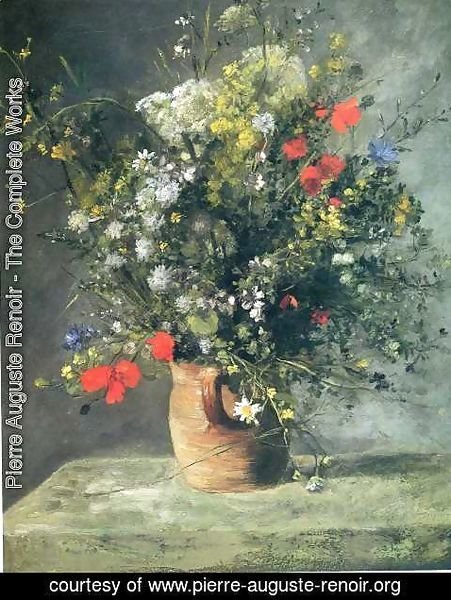 Pierre Auguste Renoir - Flowers In A Vase5