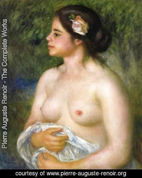 Pierre Auguste Renoir - Gabrielle With A Rose Aka The Sicilian Woman