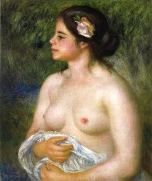 Pierre Auguste Renoir - Gabrielle With A Rose Aka The Sicilian Woman