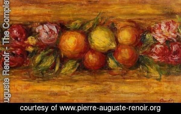Pierre Auguste Renoir - Garland Of Fruit And Flowers