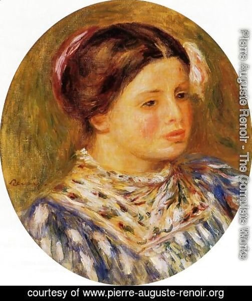 Pierre Auguste Renoir - Girl In Blue