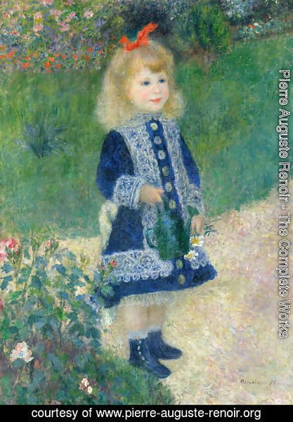 Pierre Auguste Renoir - Girl With A Watering Can