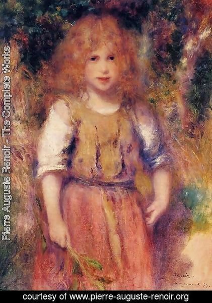 Pierre Auguste Renoir - Gypsy Girl