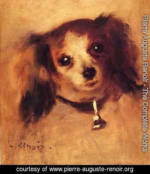 Pierre Auguste Renoir - Head Of A Dog
