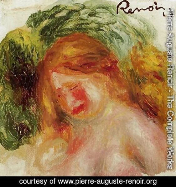Pierre Auguste Renoir - Head Of A Woman2