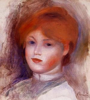 Pierre Auguste Renoir - Head Of A Young Woman2