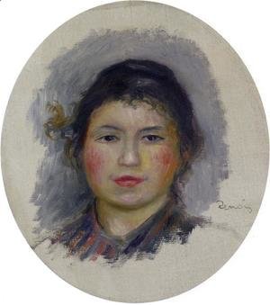 Pierre Auguste Renoir - Head Of A Young Woman7