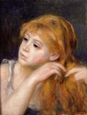 Pierre Auguste Renoir - Head Of A Young Woman9