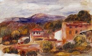 Pierre Auguste Renoir - House And Trees With Foothills