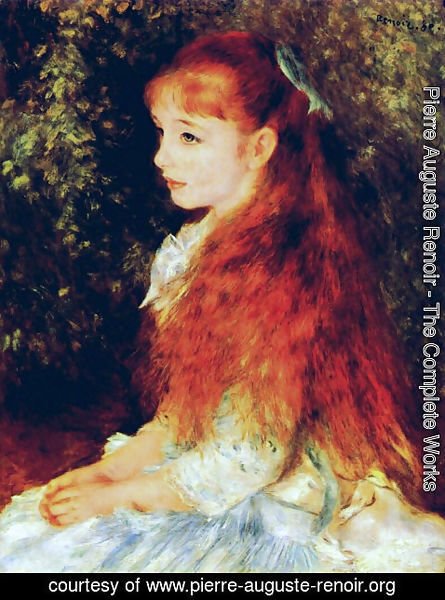 Pierre Auguste Renoir - Irene Cahen D Anvers Aka Little Irene