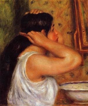 Pierre Auguste Renoir - La Toilette   Woman Combing Her Hair