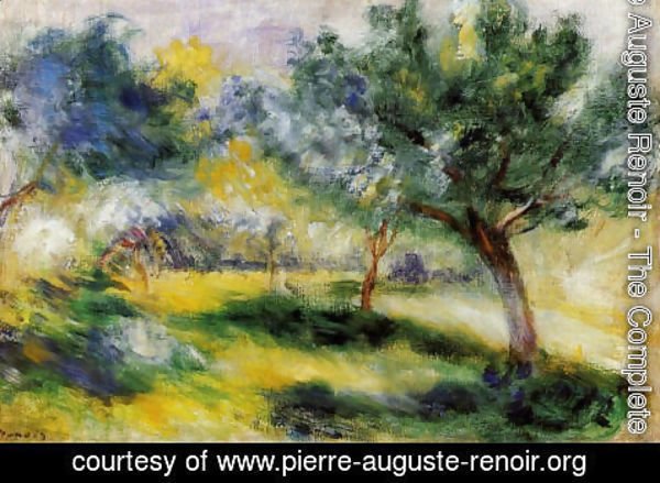 Pierre Auguste Renoir - Landscape3