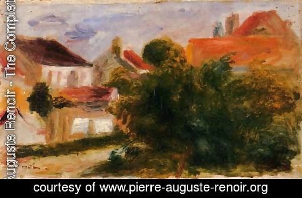 Pierre Auguste Renoir - Landscape At Essoyes