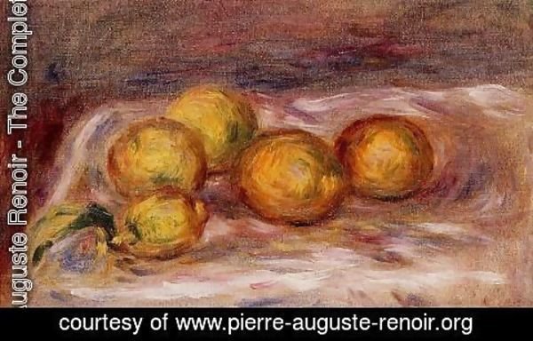 Pierre Auguste Renoir - Lemons