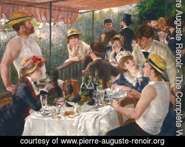 Pierre Auguste Renoir - Luncheon Of The Boating Party