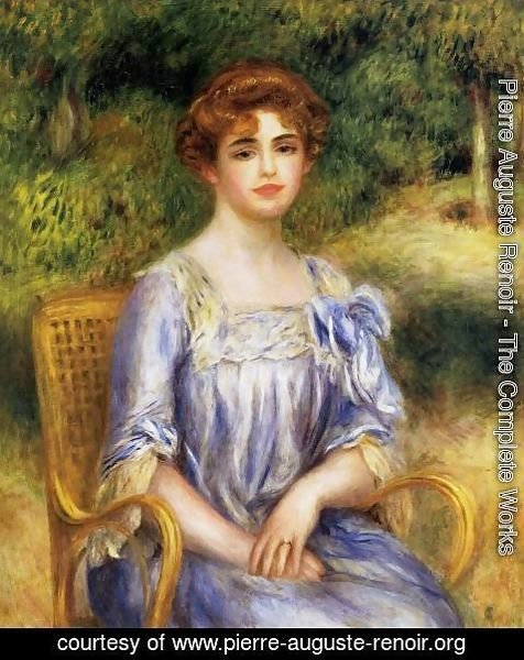Pierre Auguste Renoir - Madame Gaston Bernheim De Villers Nee Suzanne Adler