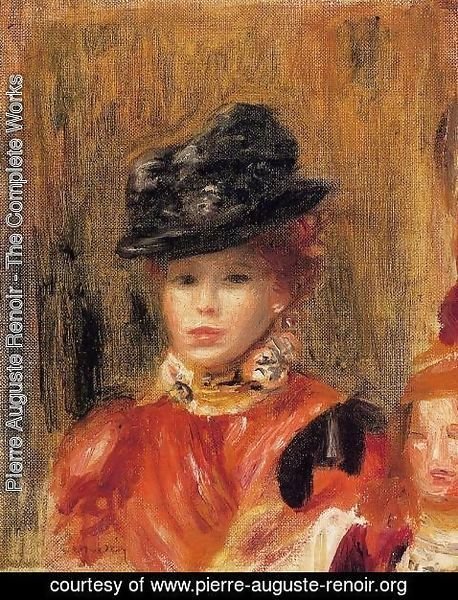 Pierre Auguste Renoir - Madame Le Brun And Her Daughter