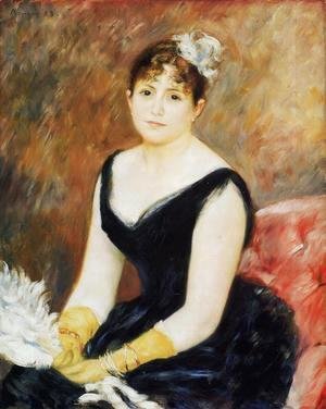 Pierre Auguste Renoir - Madame Leon Clapisson Aka Marie Henriette Valentine Billet