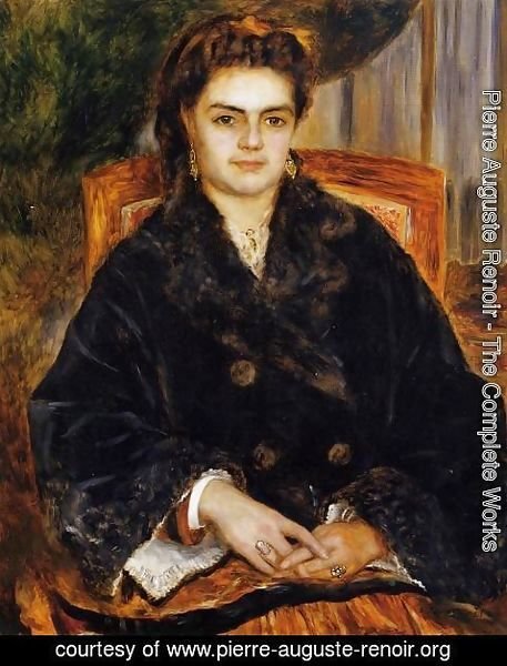 Pierre Auguste Renoir - Madame Marie Octavie Bernier