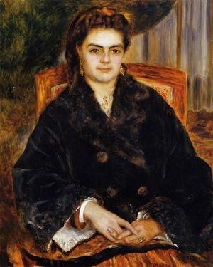 Pierre Auguste Renoir - Madame Marie Octavie Bernier